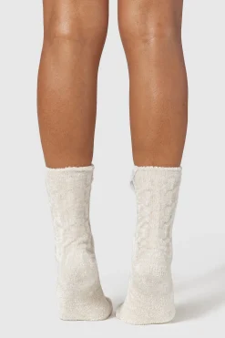 Chenille Knitted Socks