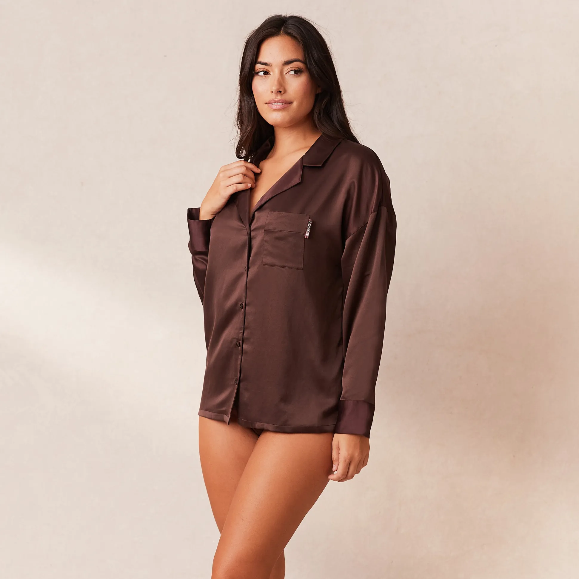 Classic Satin Pyjama Shirt