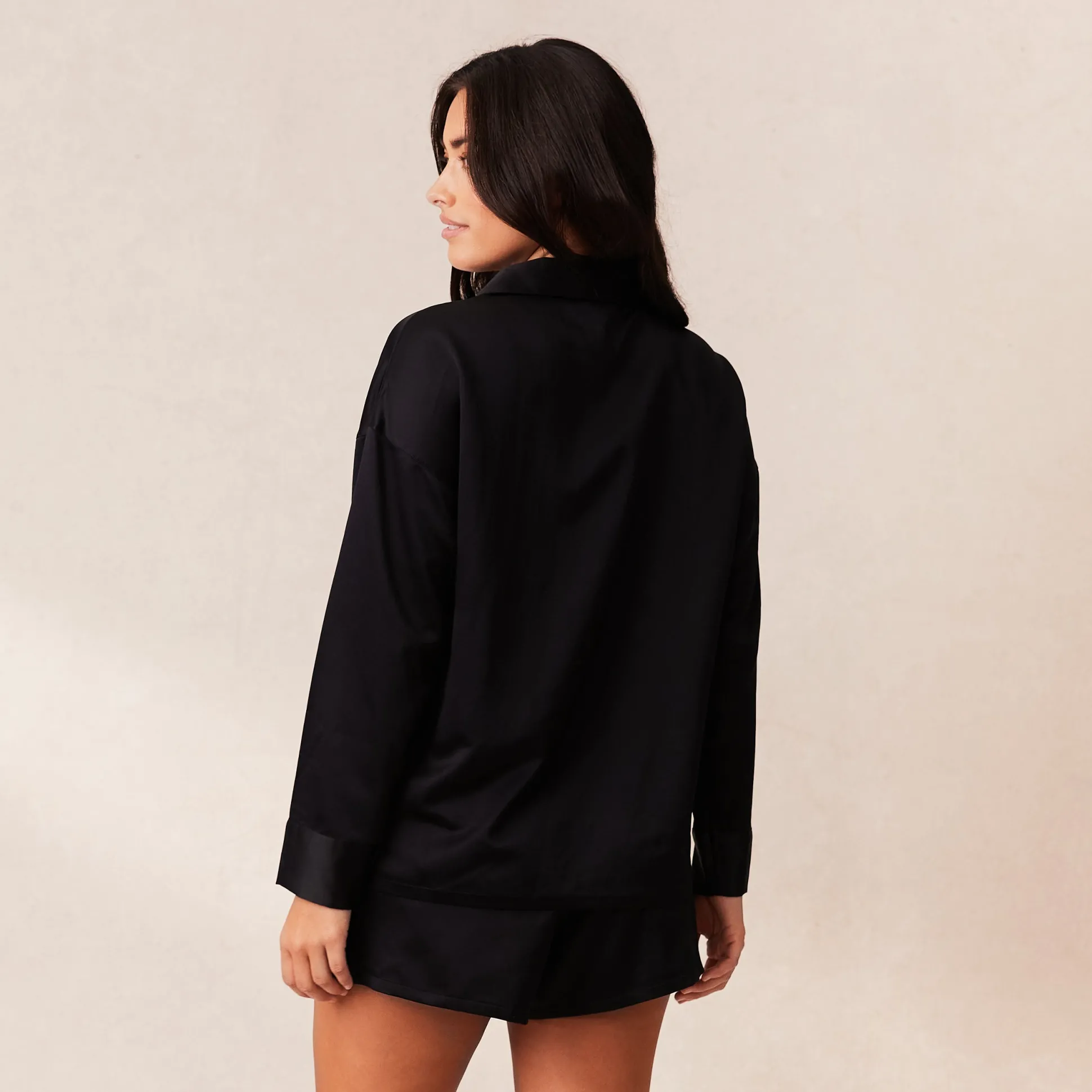 Classic Satin Pyjama Shirt
