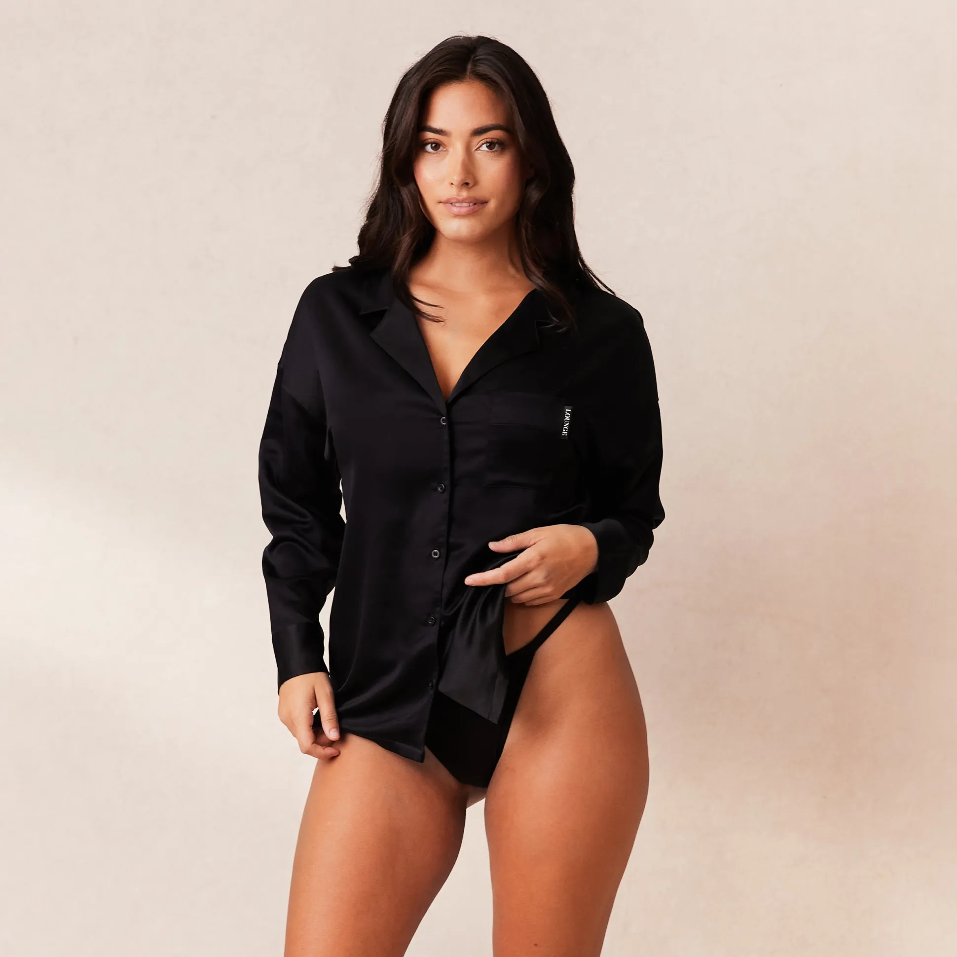 Classic Satin Pyjama Shirt
