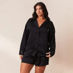 Classic Satin Pyjama Shirt