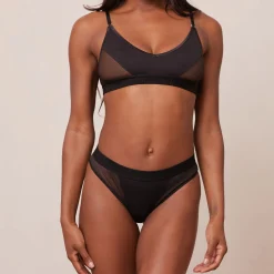 Contour Mesh Bra