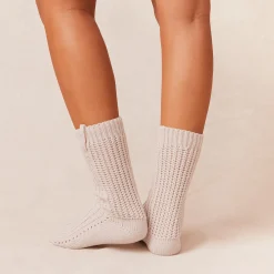 Embroidered Lounge Toastie Socks