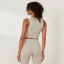 Essential Long Sleeve Zip Up Top