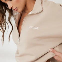 Essential Oversized Quarter Zip Jumper