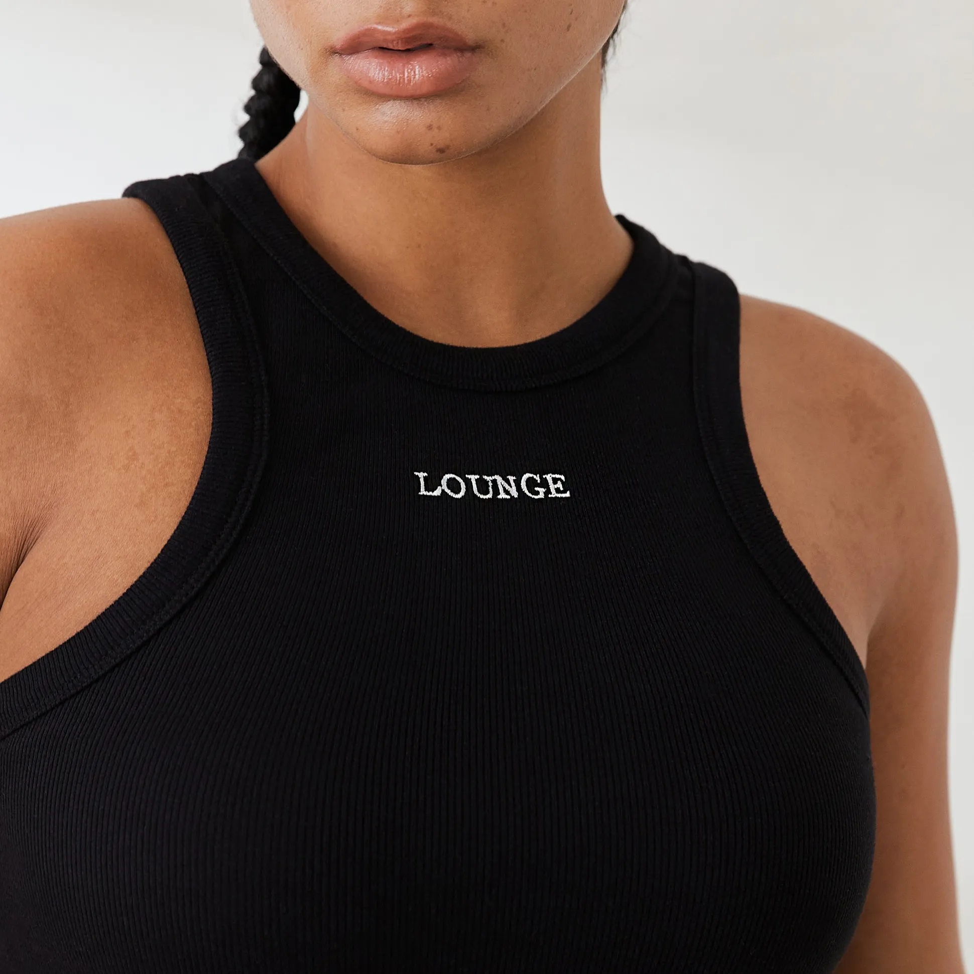 Essential Ribbed Racerback Top