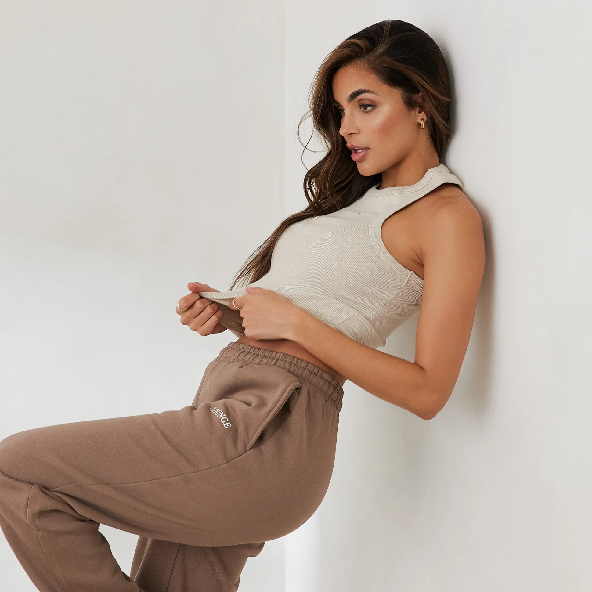 Essential Ribbed Racerback Top