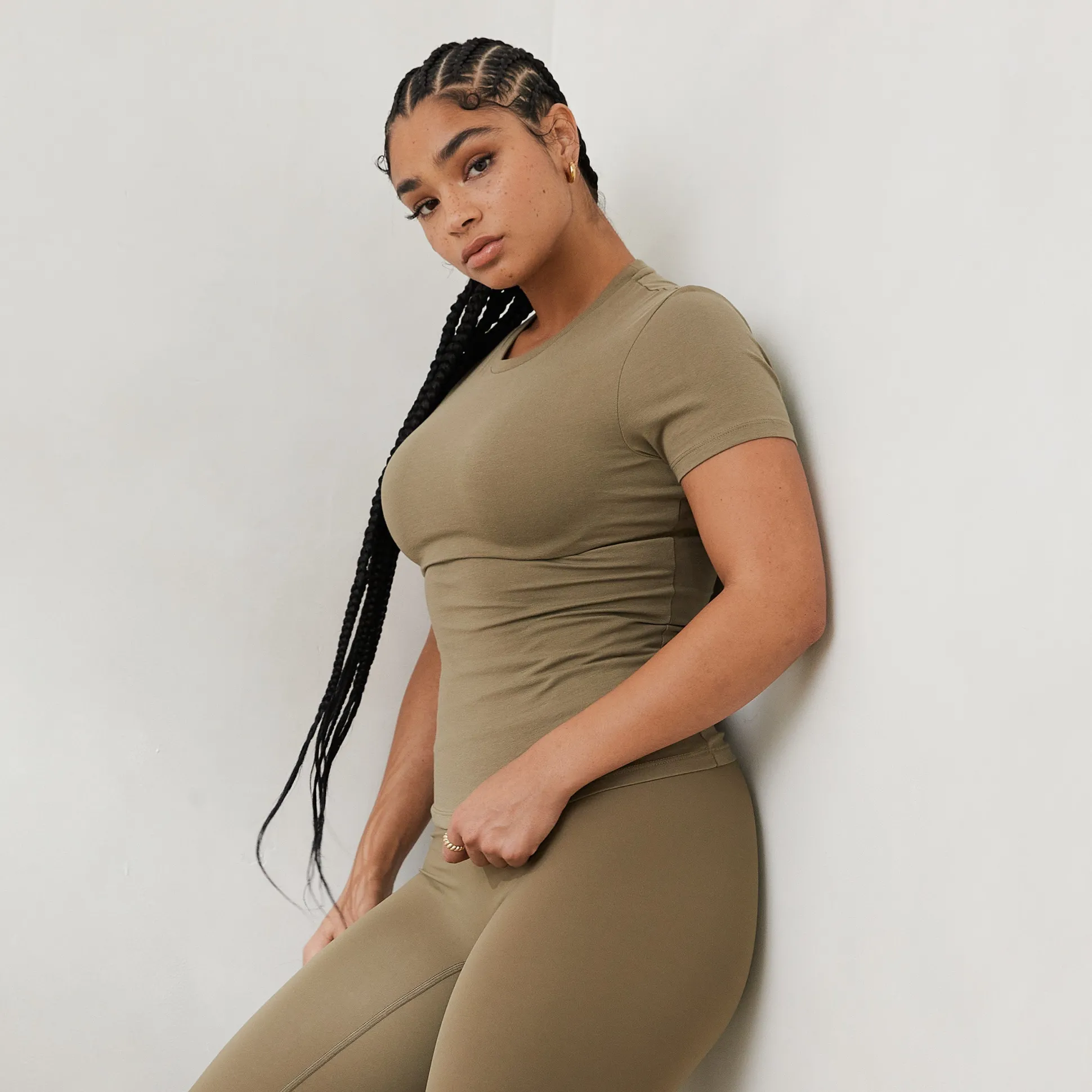 Essential Short Sleeve Fitted T-Shirt