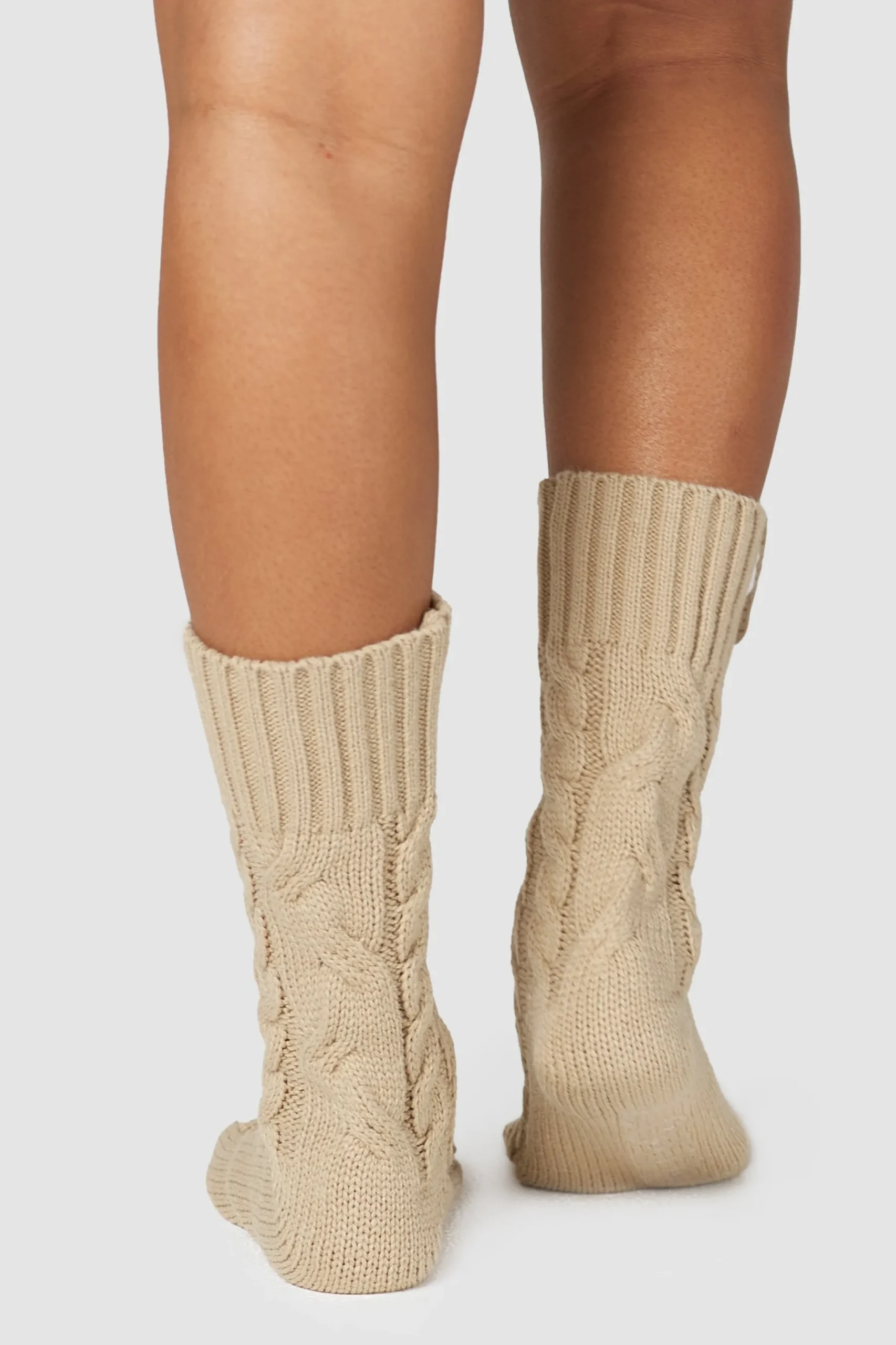Knee-High Cosy Knitted Socks