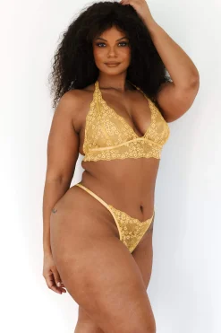 Lace Triangle Bra