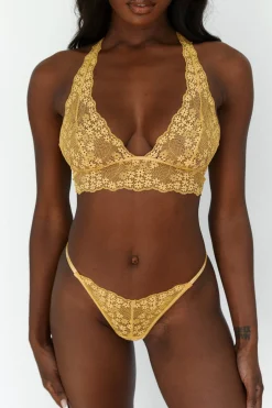 Lace Triangle Bra