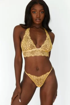Lace Triangle Bra