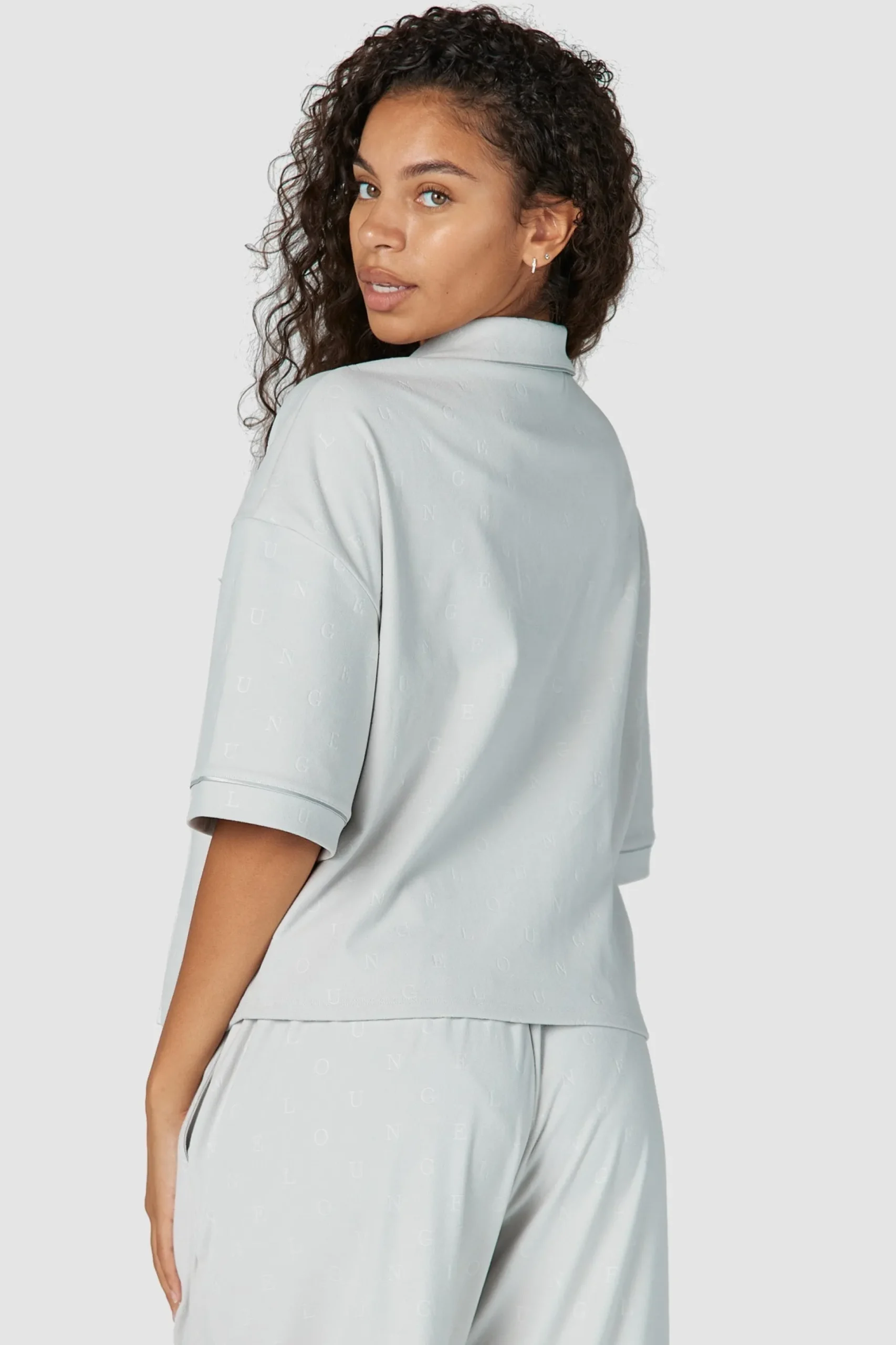 Luxury Embossed Pyjama Shirt