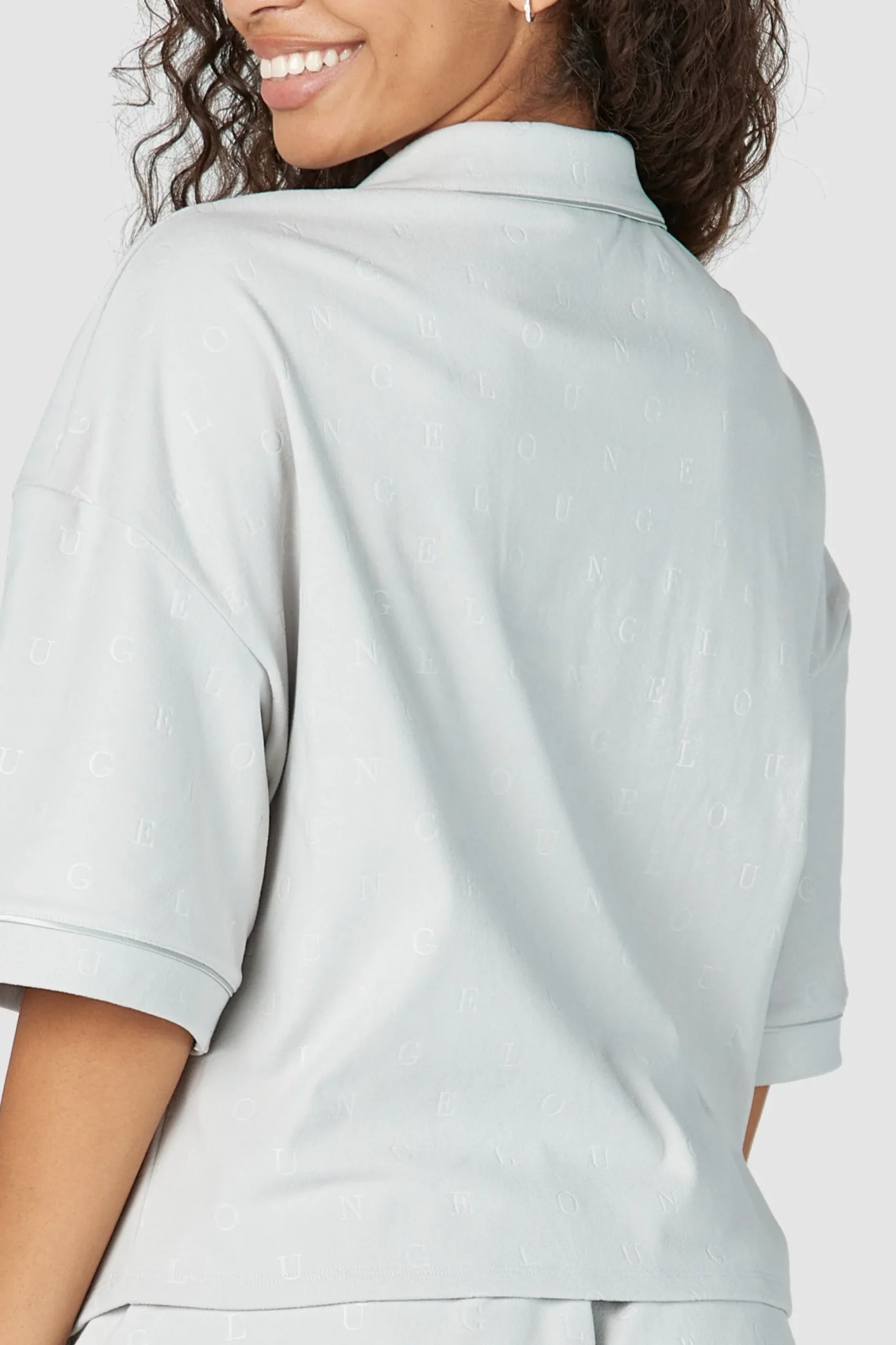 Luxury Embossed Pyjama Shirt