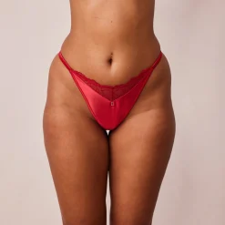 Quilted Lace G-String
