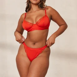 Ribbed Balcony Bra