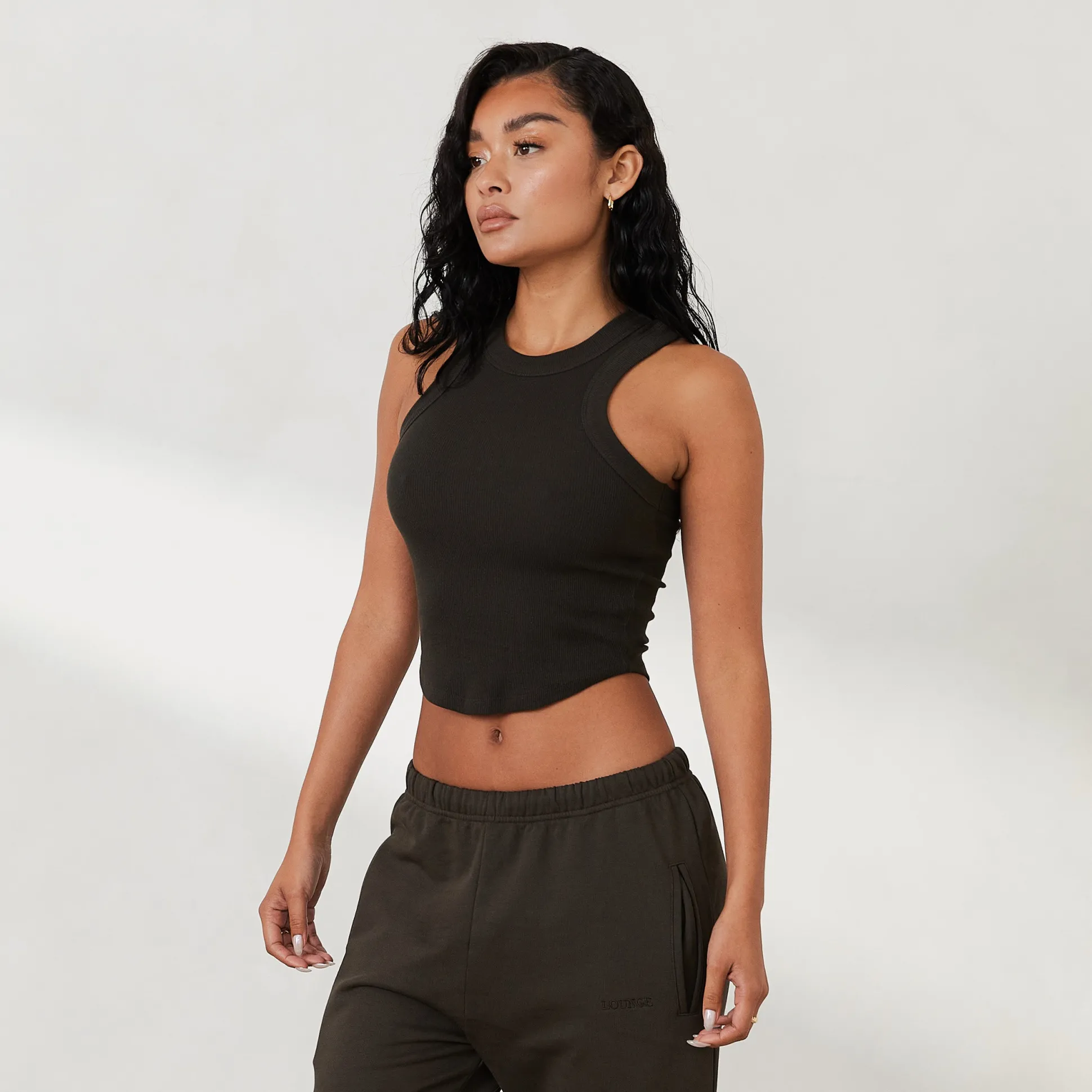 Ribbed Racerback Top X Jess Hunt