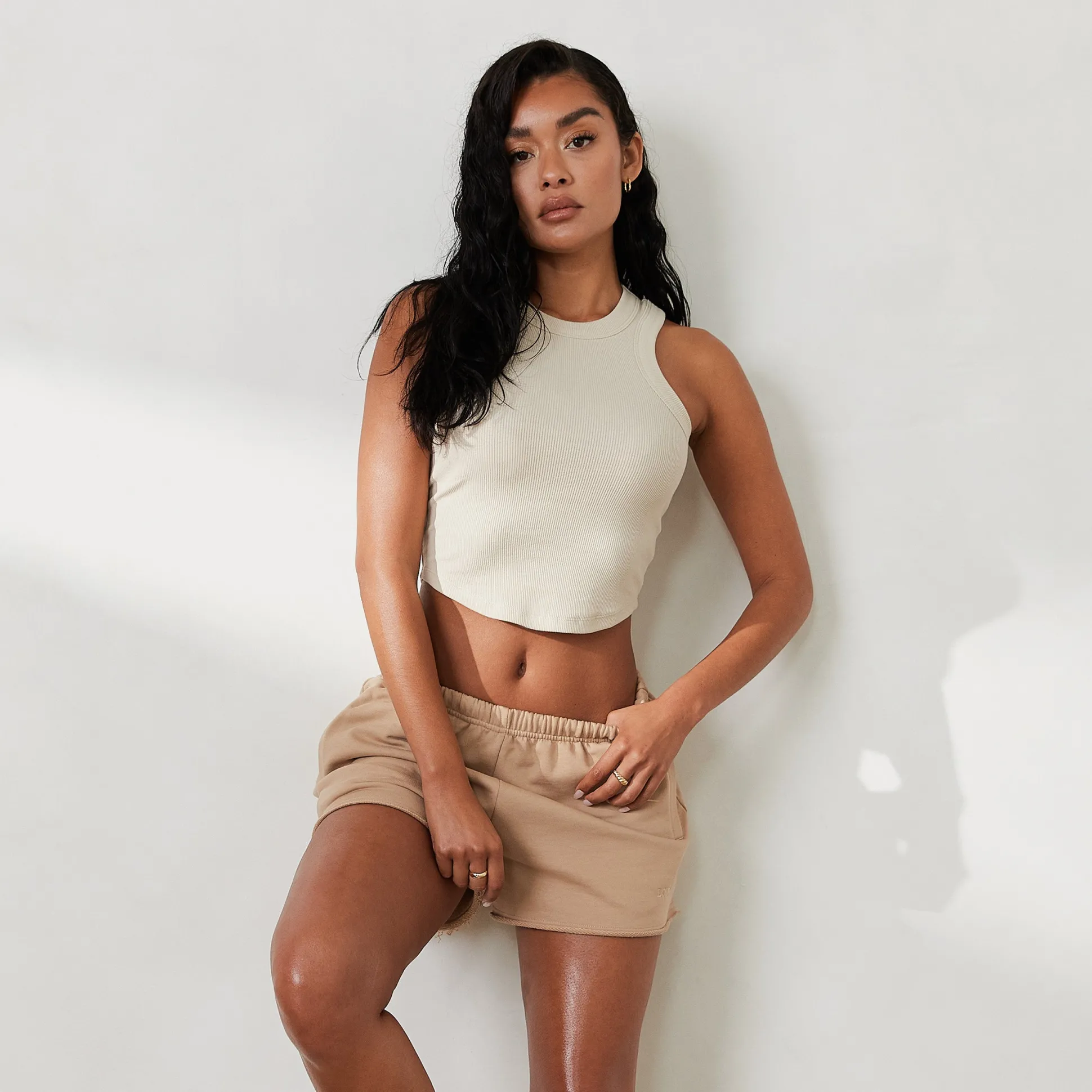 Ribbed Racerback Top X Jess Hunt