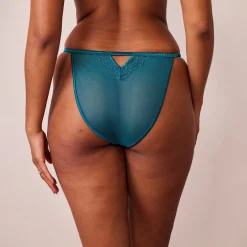 Scalloped Cut Out Cheeky Briefs