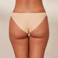 Seamless No Show Cheeky Briefs X2