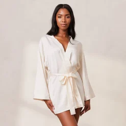 Signature Satin Robe