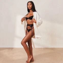 Signature Satin Robe