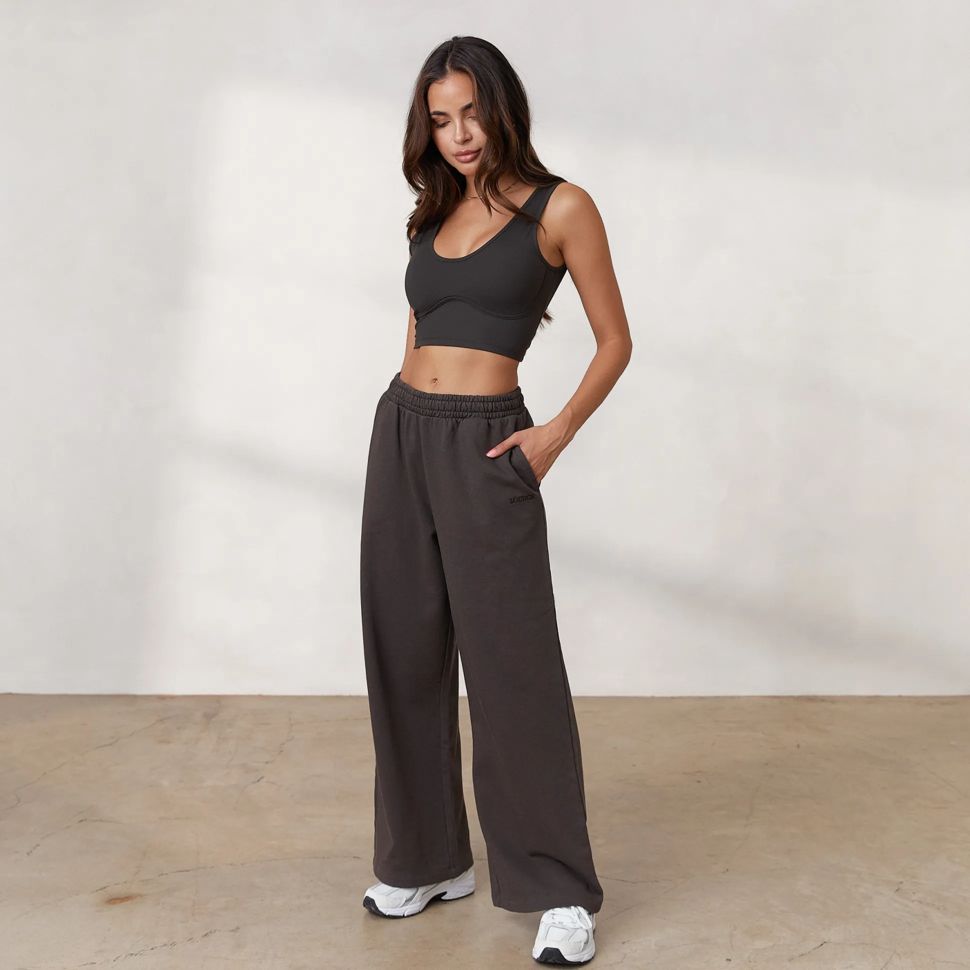 Signature Wide Leg Joggers