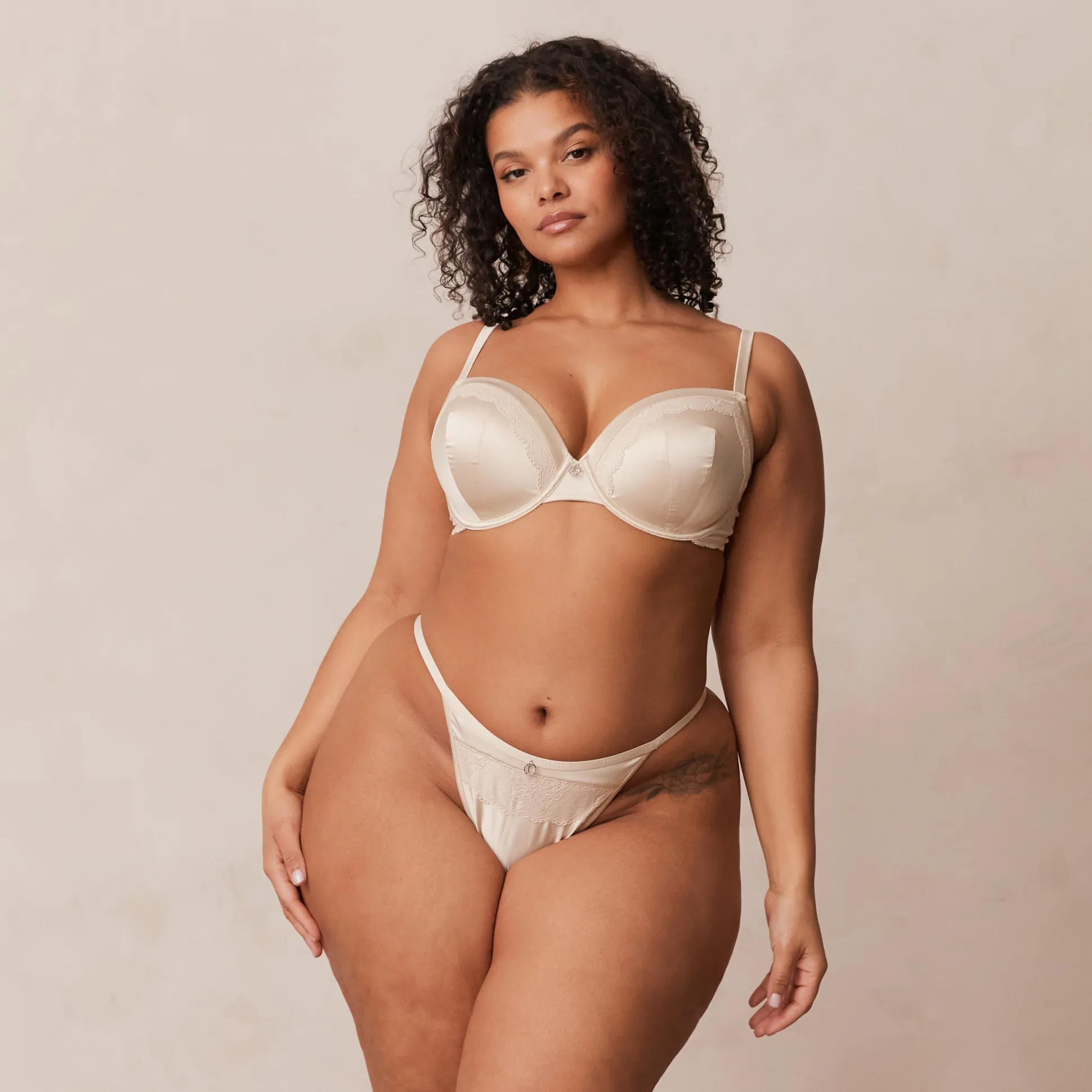 Soft Satin T-Shirt Bra