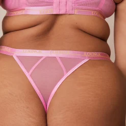 Two-Tone Blossom Balcony Bra